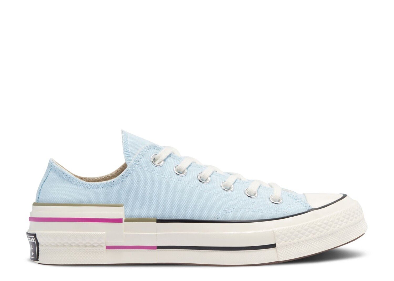 

Кроссовки Converse Wmns Chuck 70 Low 'Colorblock - Chambray Blue', синий