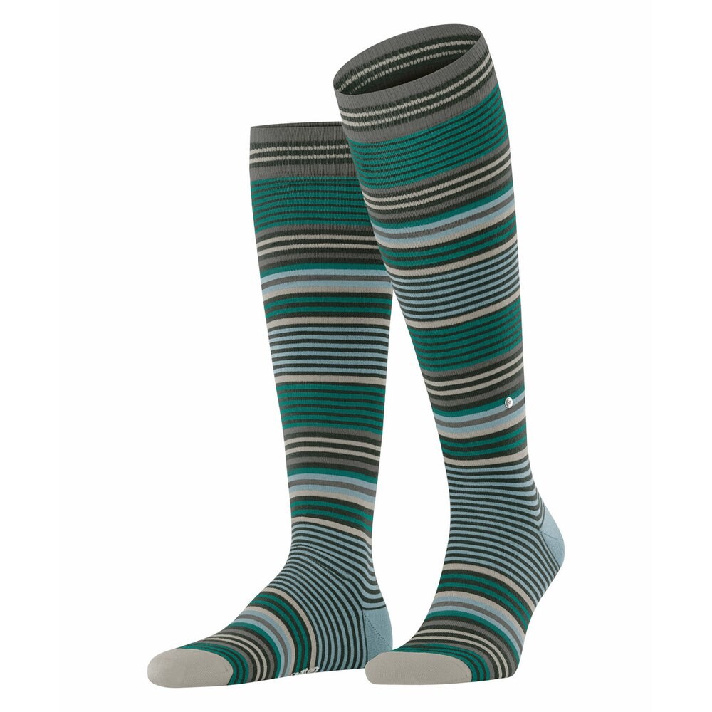 

Носки Burlington Stripe High, черный