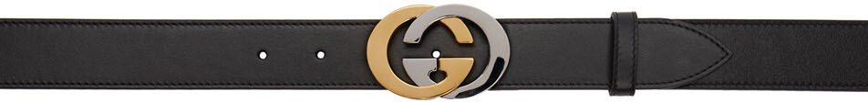 

Черный ремень G с переплетением Gucci, цвет Black