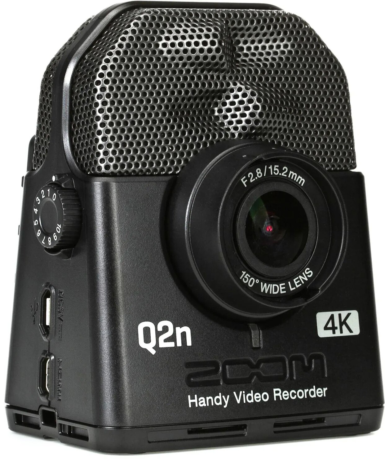 

Удобный видеорегистратор Zoom Q2n-4K с XY-микрофоном