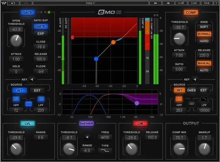 

Плагин Waves eMo D5 Dynamics