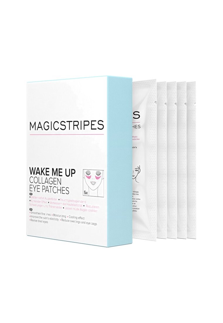 

Маска для лица Wake Me Up Collagen Eye Patches 5 Par Magicstripes, цвет neutral