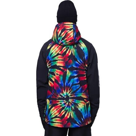 

Водонепроницаемая толстовка мужская 686, цвет Grateful Dead Black Tie Dye
