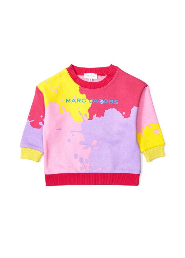 

Толстовка для девочек с разноцветным логотипом Marc Jacobs