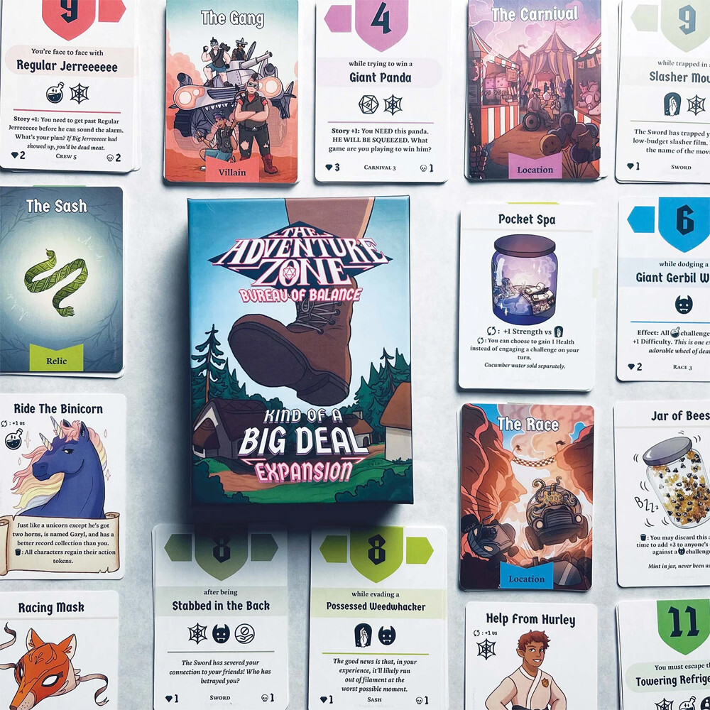 

Настольная игра Twogether Studios The Adventure Zone: Bureau of Balance - Kind of a Big Deal Expansion