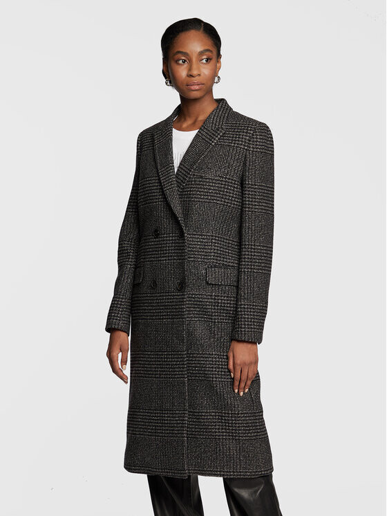 

Шерстяное пальто обычного кроя The Kooples, серый
