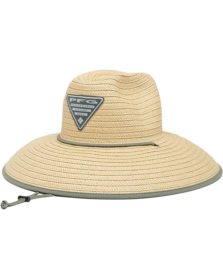 Бейсболка Columbia PFG Straw Lifeguard, цвет Straw/PFG Triangle