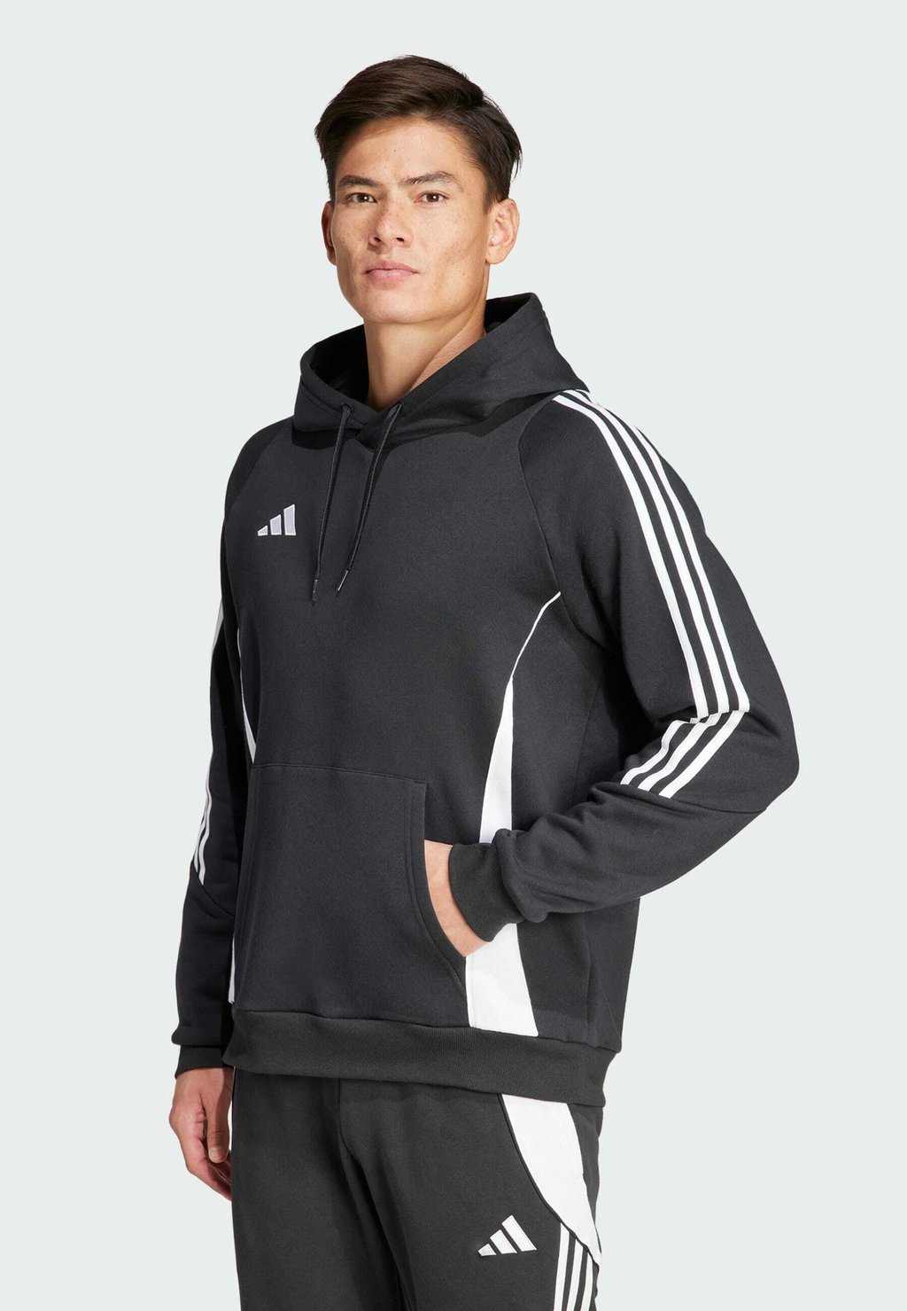 

Толстовка TIRO HOODIE adidas Performance, цвет black white