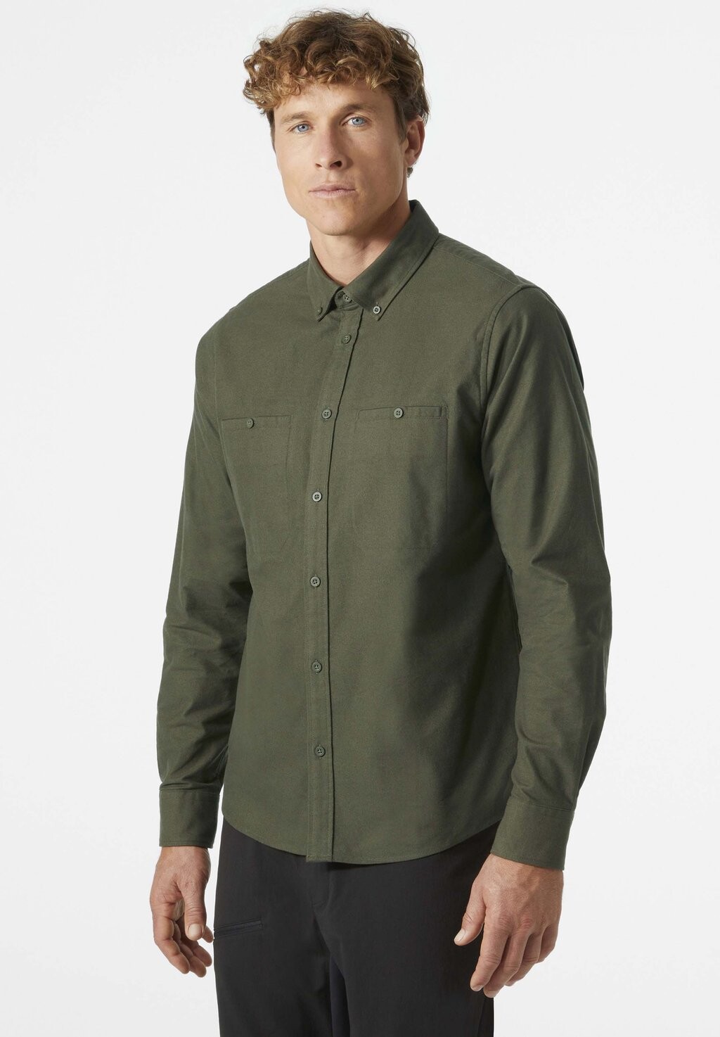 

Рубашка Helly Hansen, темно-зеленый