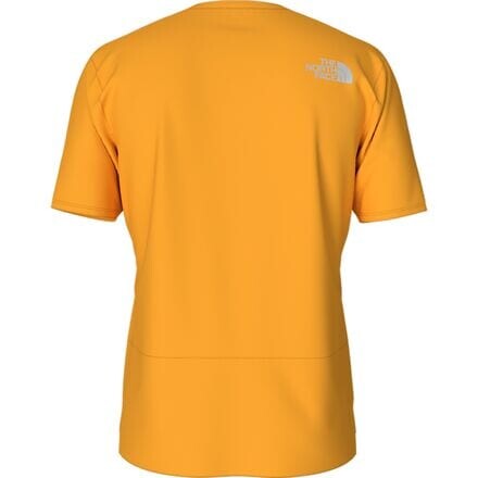 

Рубашка с короткими рукавами Summit High Trail Run мужская The North Face, цвет Summit Gold