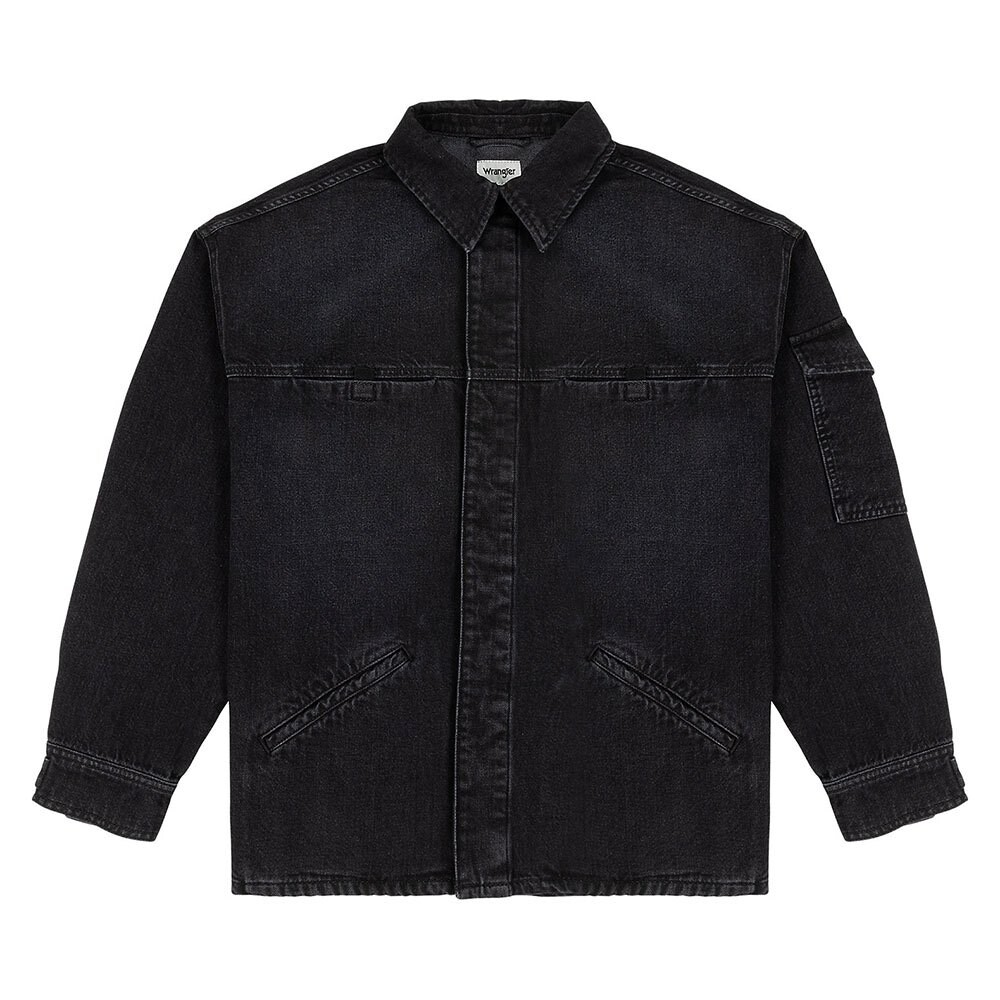 

Куртка Wrangler Field Oversized Denim, черный