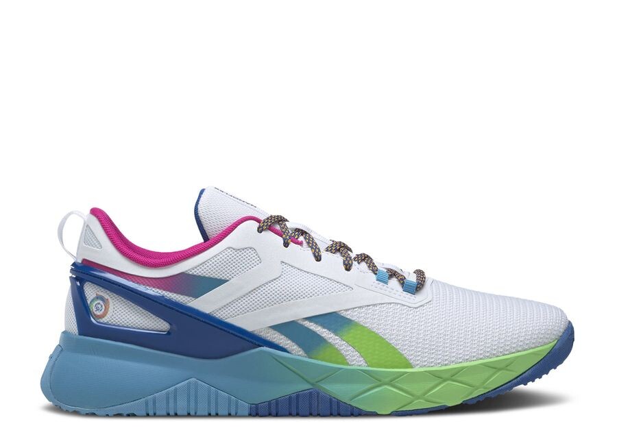 

Кроссовки Reebok Nanoflex Parafit TR, цвет White Vector Blue