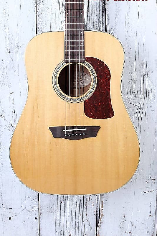 Акустическая гитара Washburn Heritage Series D100SWK Dreadnought Acoustic Guitar with Hardshell Case