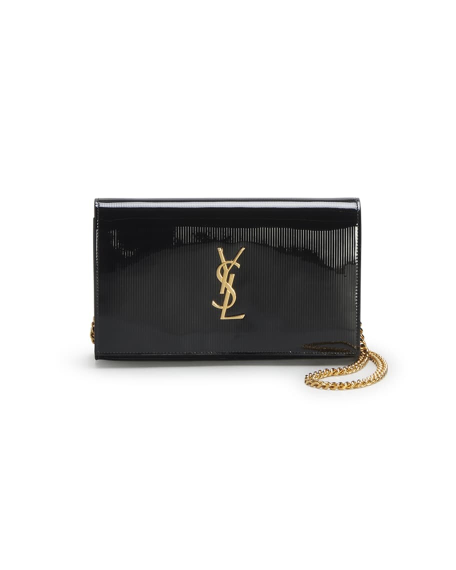 

Классическая сумка через плечо из глянцевой кожи с цепочкой Saint Laurent