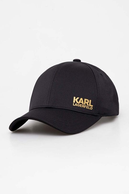 

Бейсбольная кепка Карла Лагерфельда Karl Lagerfeld, черный