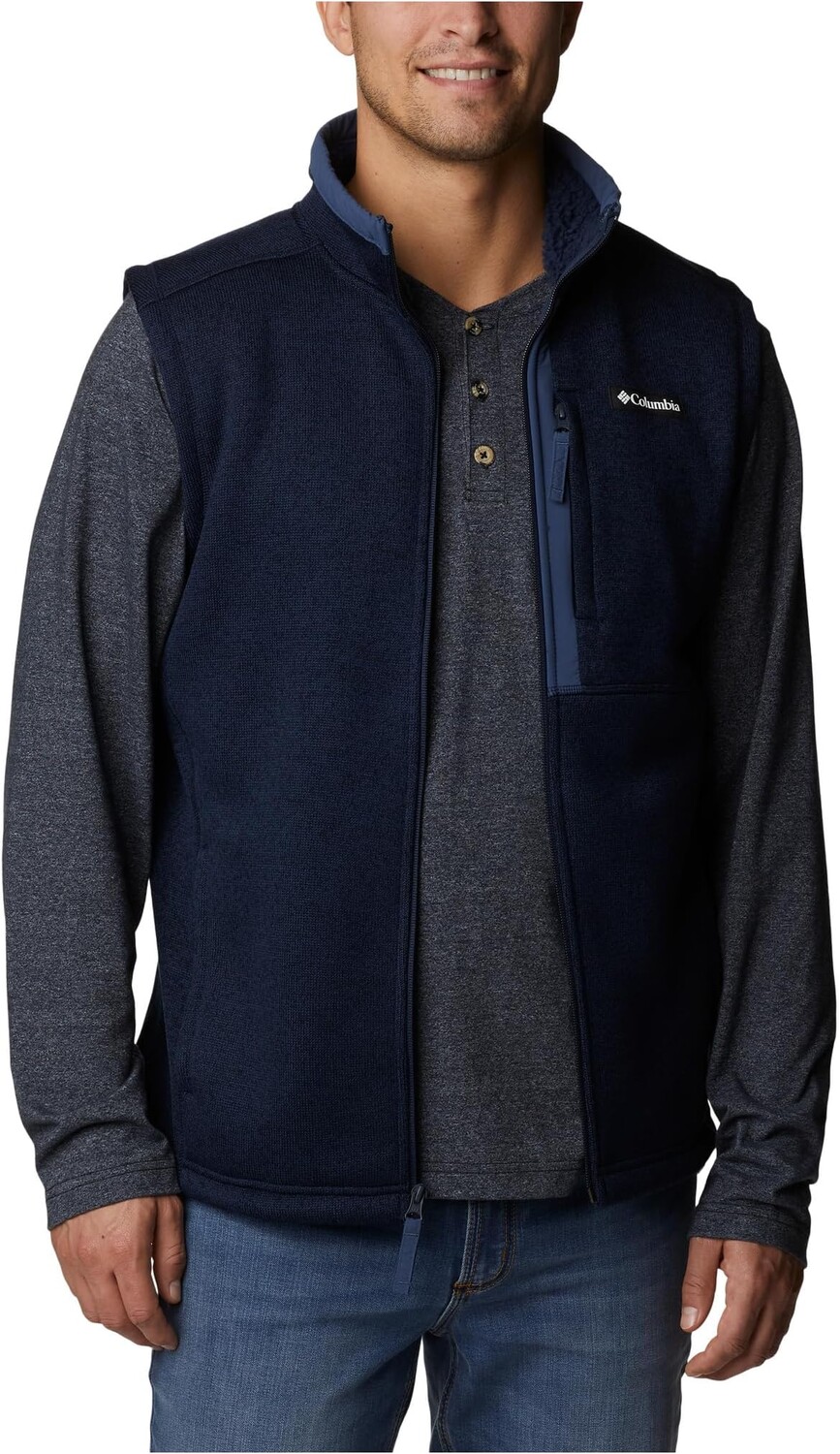 

Свитер Weather Жилет Columbia, цвет Collegiate Navy Heather