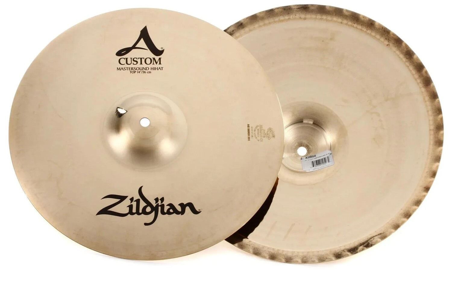 

14-дюймовые тарелки хай-хэта Zildjian A Custom Mastersound