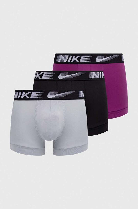 Комплект из трех боксеров Nike, серый