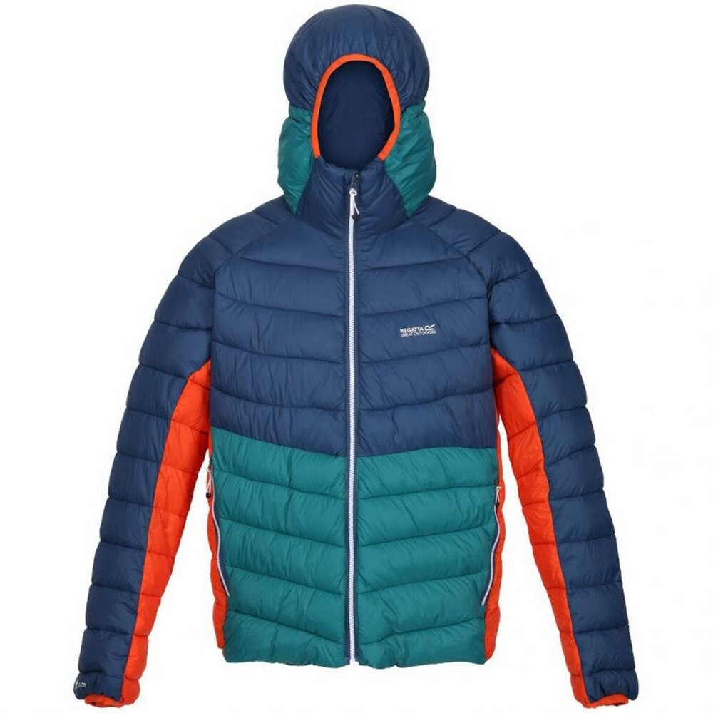 

Куртка Regatta Harrock Puffer Hoodie Rain, зеленый