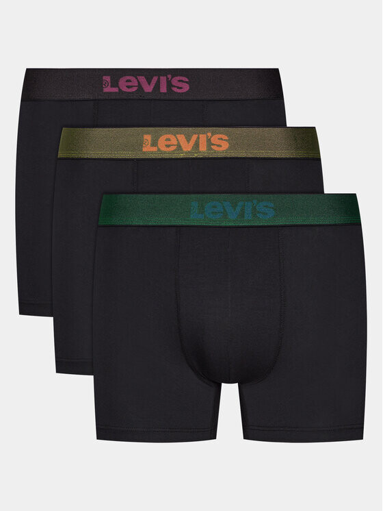 

Комплект из 3 боксеров Levi's, черный