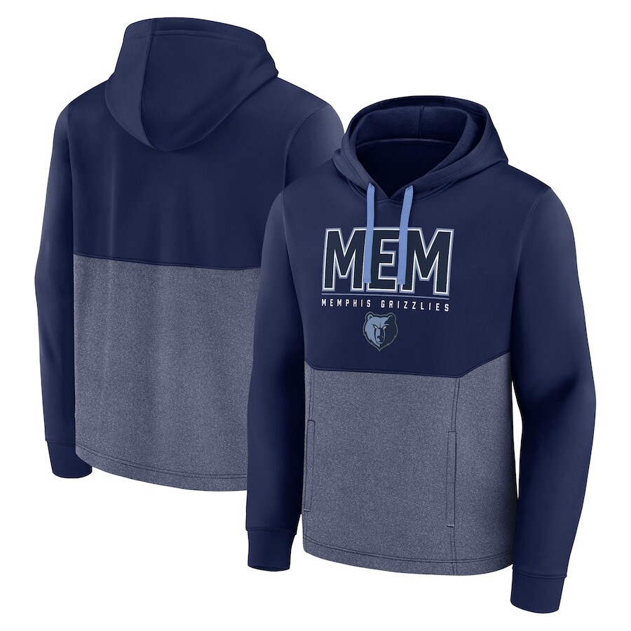 

Пуловер с капюшоном Fanatics Branded Memphis Grizzlies, нави