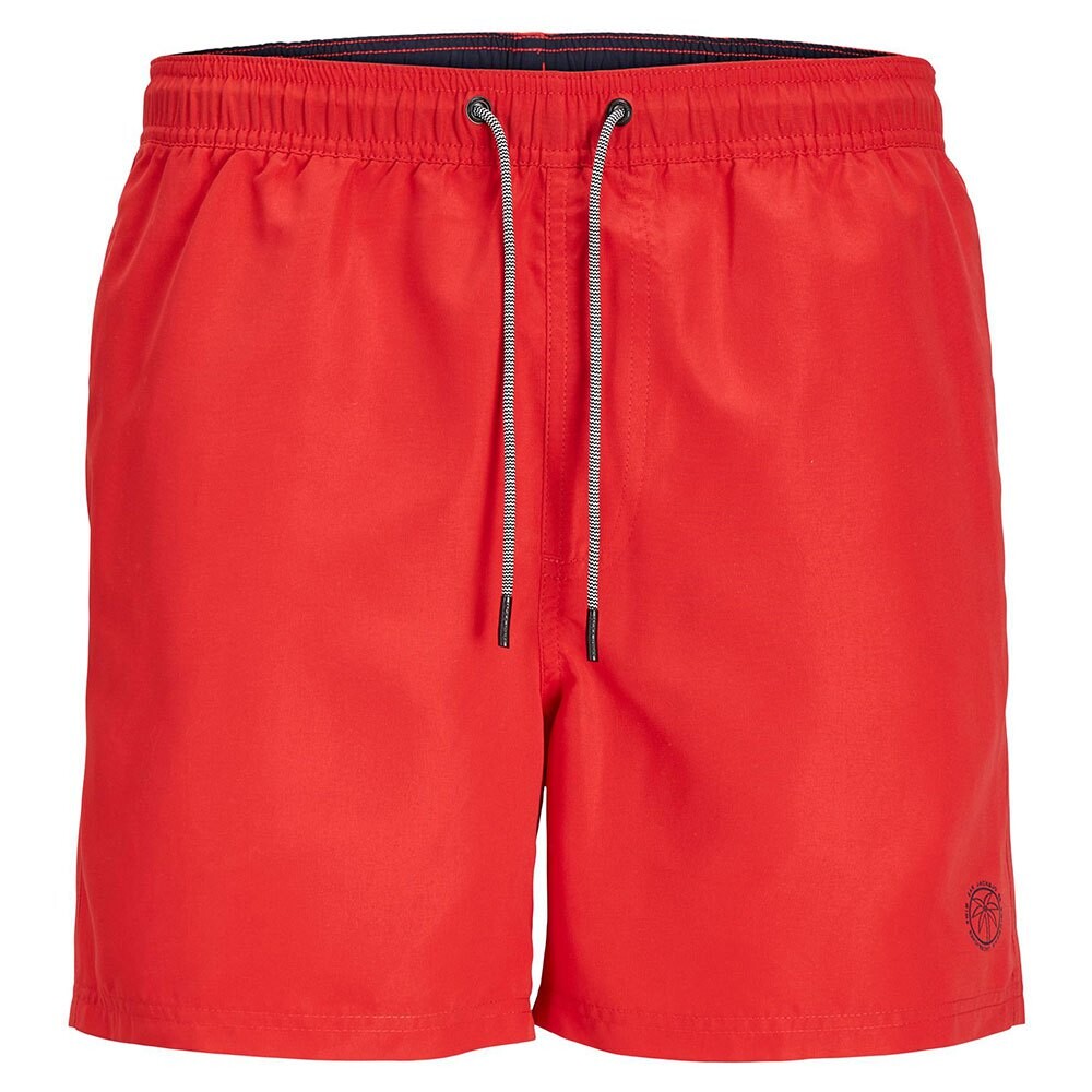 

Шорты для плавания Jack & Jones Fiji Swim Solid Swimming Shorts, красный