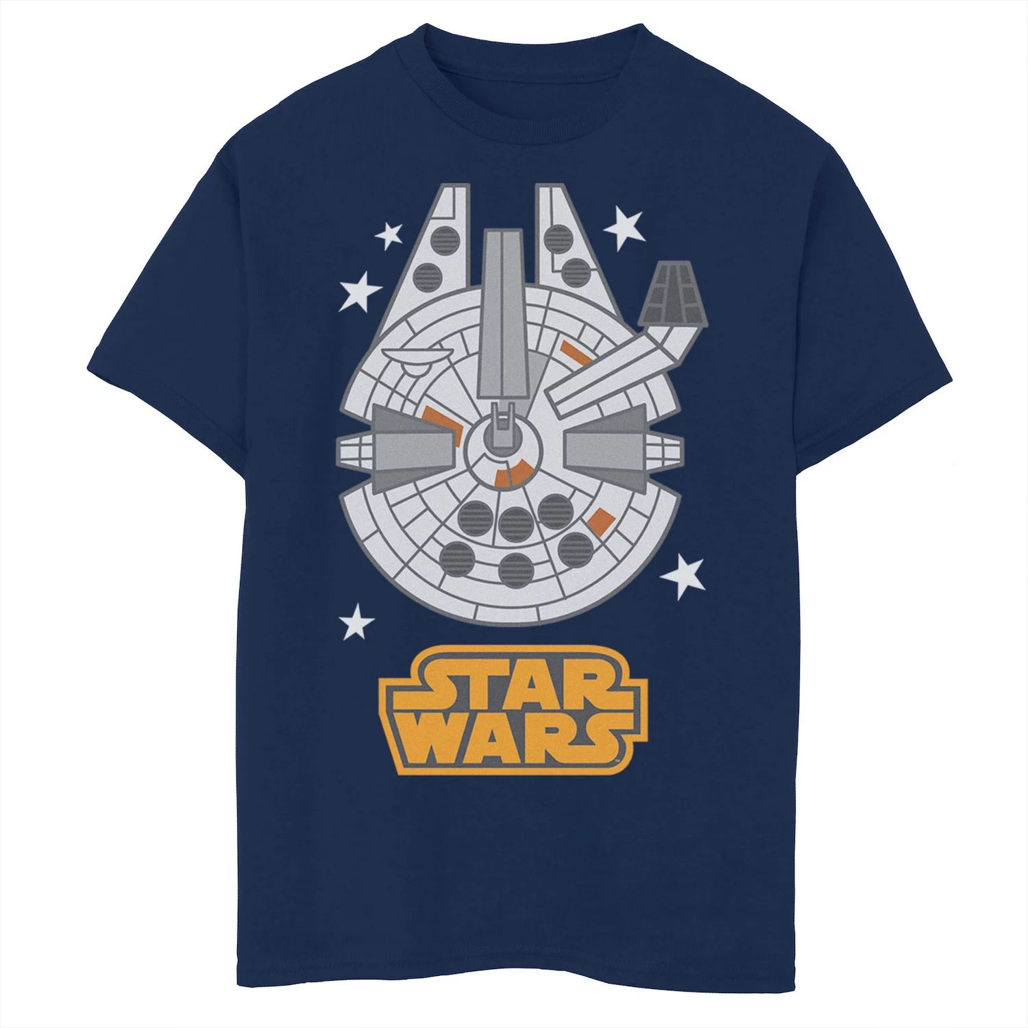 Футболка с рисунком Звездных войн «Сокол тысячелетия» для мальчиков 8–20 лет Star Wars футболка с рисунком сокол тысячелетия для мальчиков 8–20 лет star wars