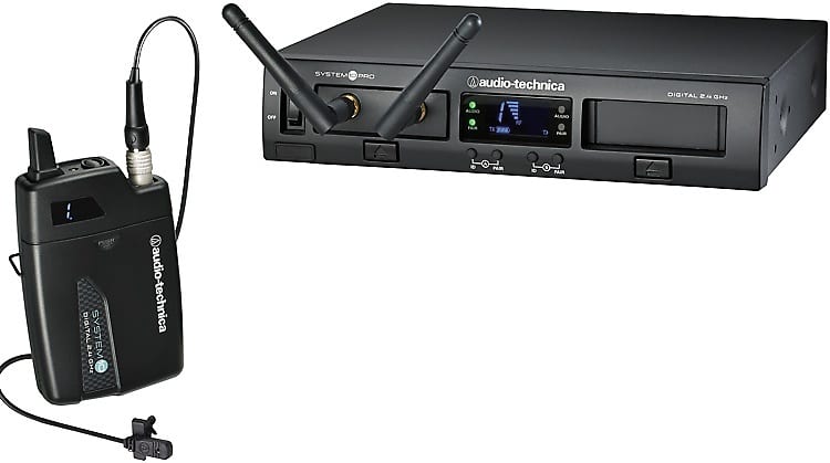 Беспроводная петличная микрофонная система Audio-Technica ATW-1101/L System 10 Digital Wireless Lavalier Microphone System