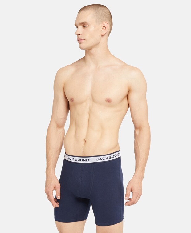 

Шорты-боксеры, комплект из 3 шт. Jack & Jones, светло-серый