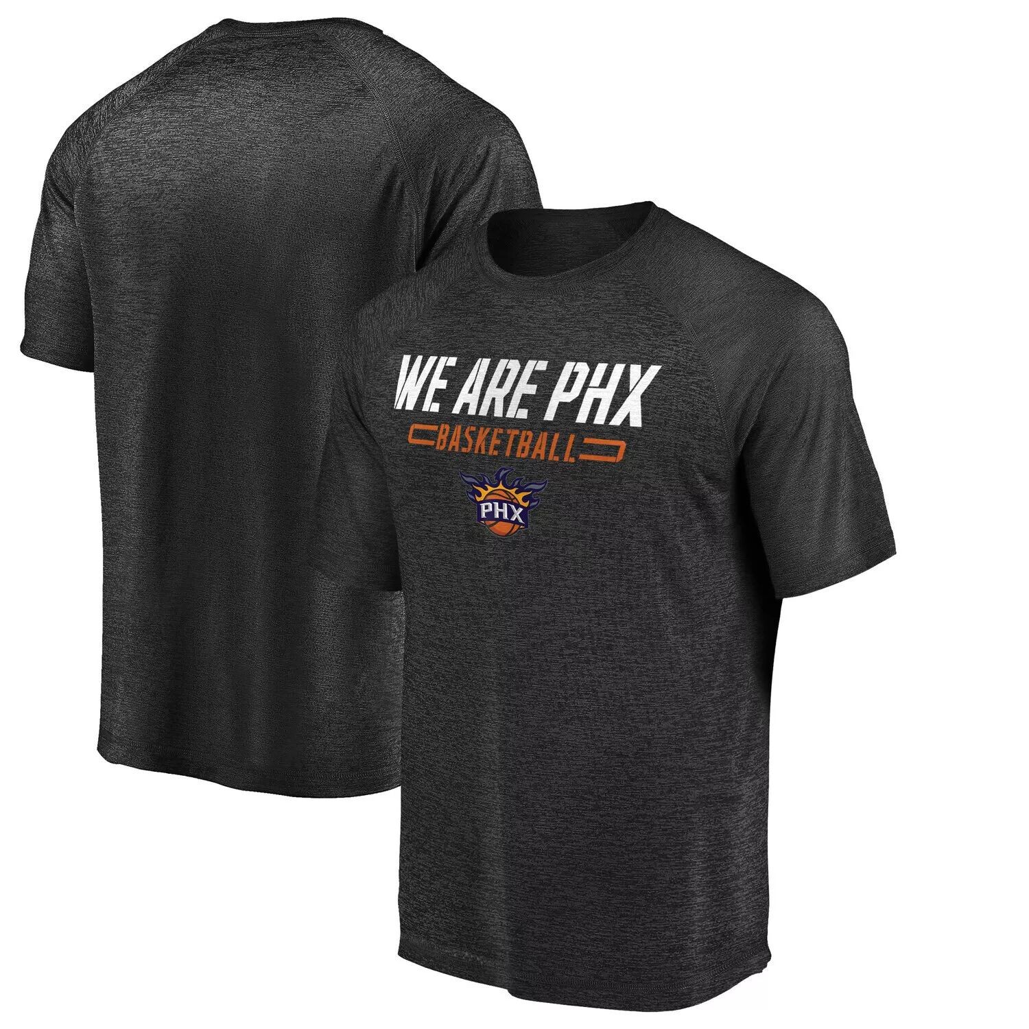 

Мужская фирменная футболка из синтетического реглан Black Phoenix Suns Hometown Collection Fanatics
