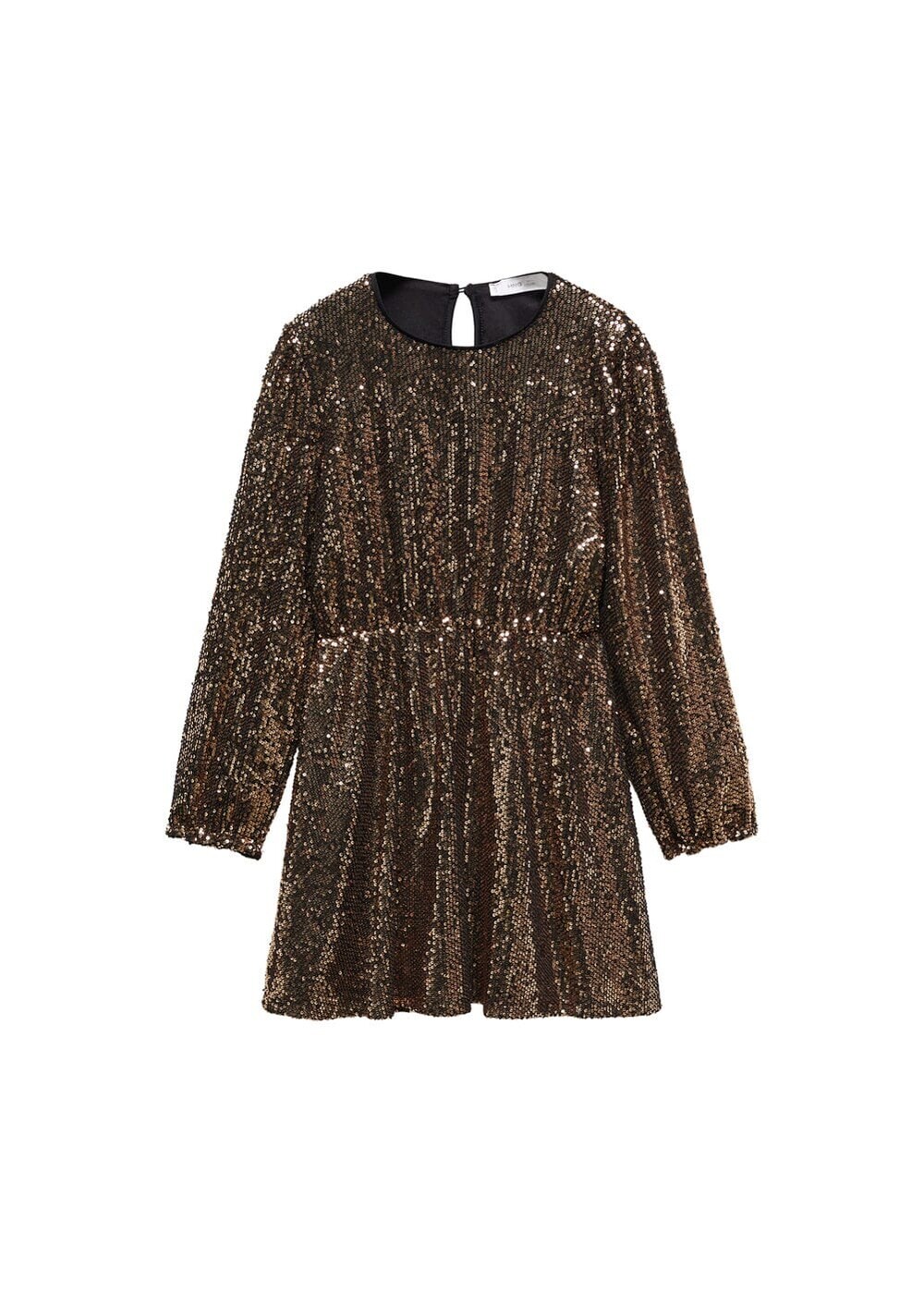 

Платье MANGO KIDS Golden, золото