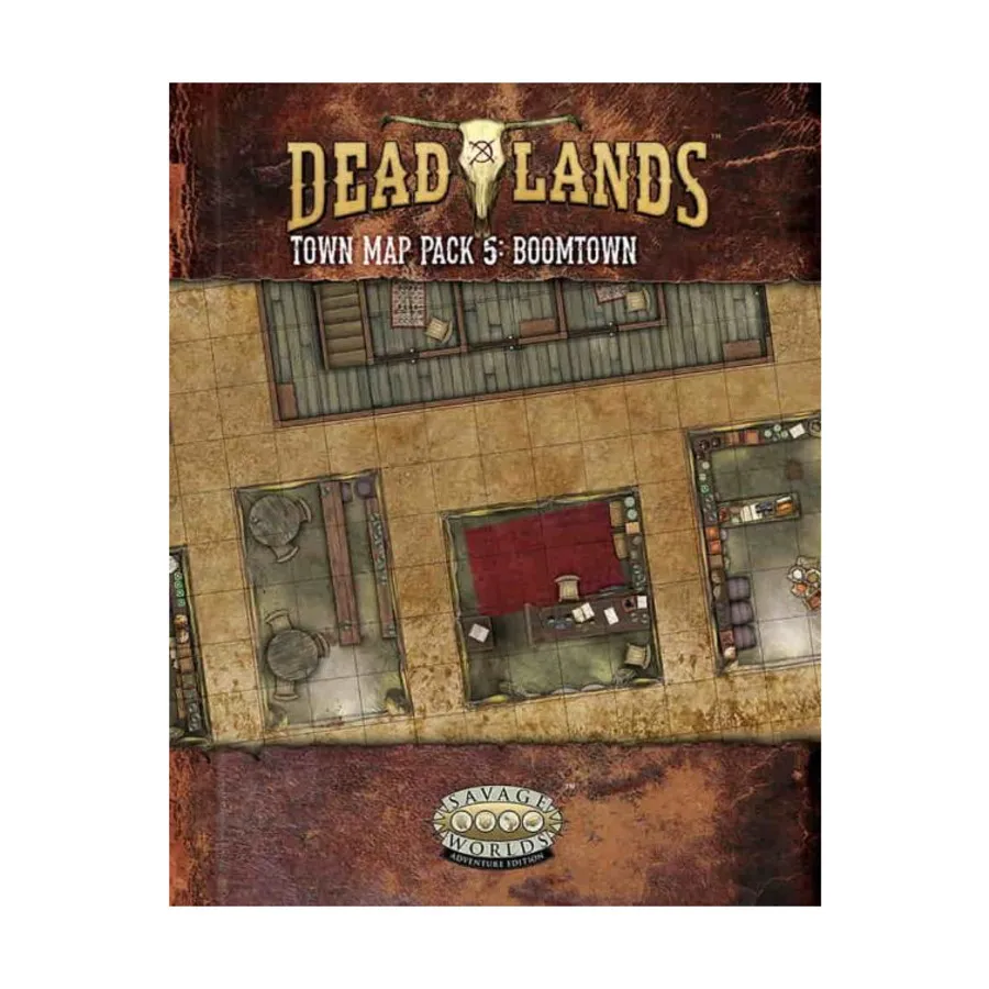 

Пакет карт города №5 — Бумтаун, Deadlands - The Weird West