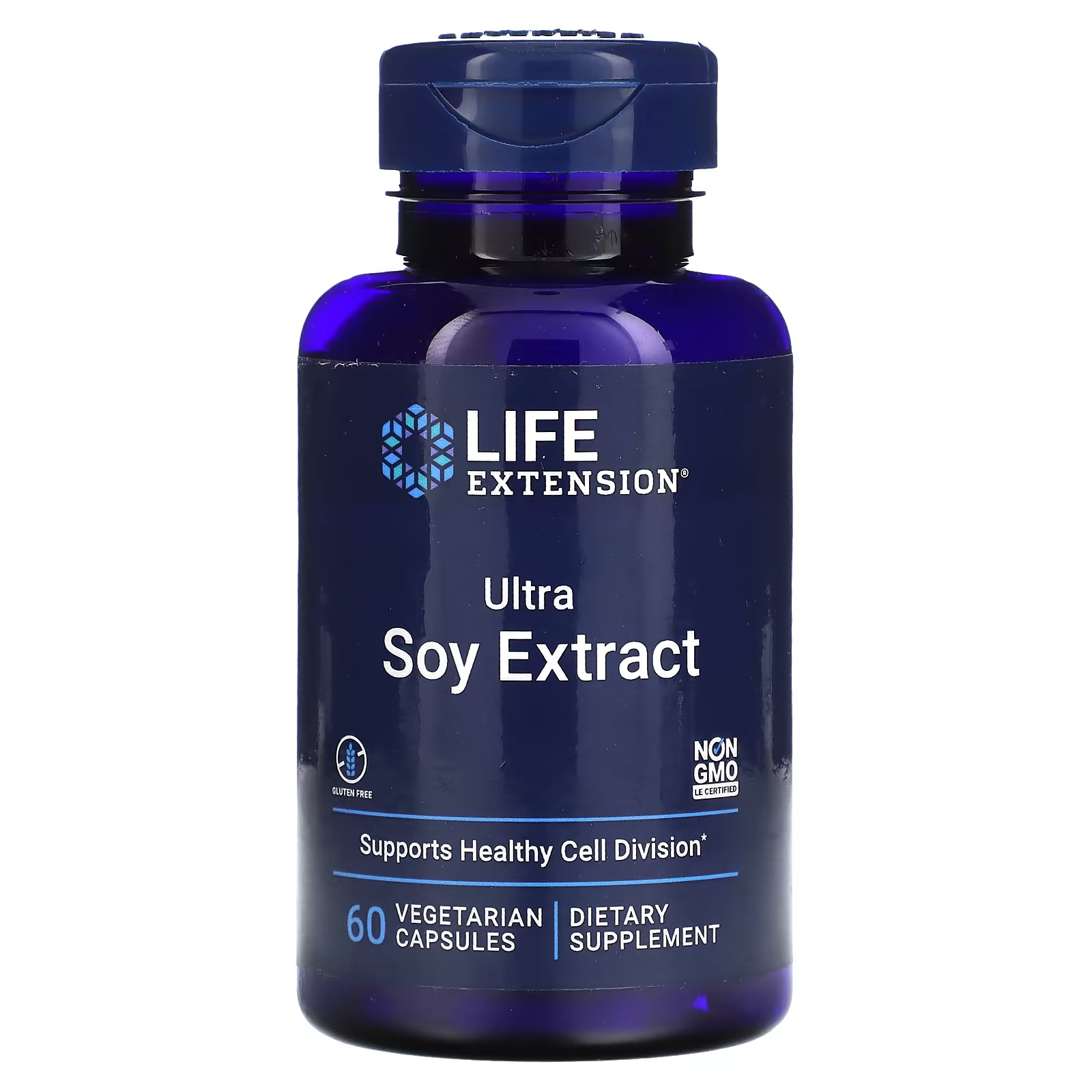 Ультраэкстракт сои Life Extension, 60 капсул life extension ультраэкстракт сои 60 вегетарианских капсул