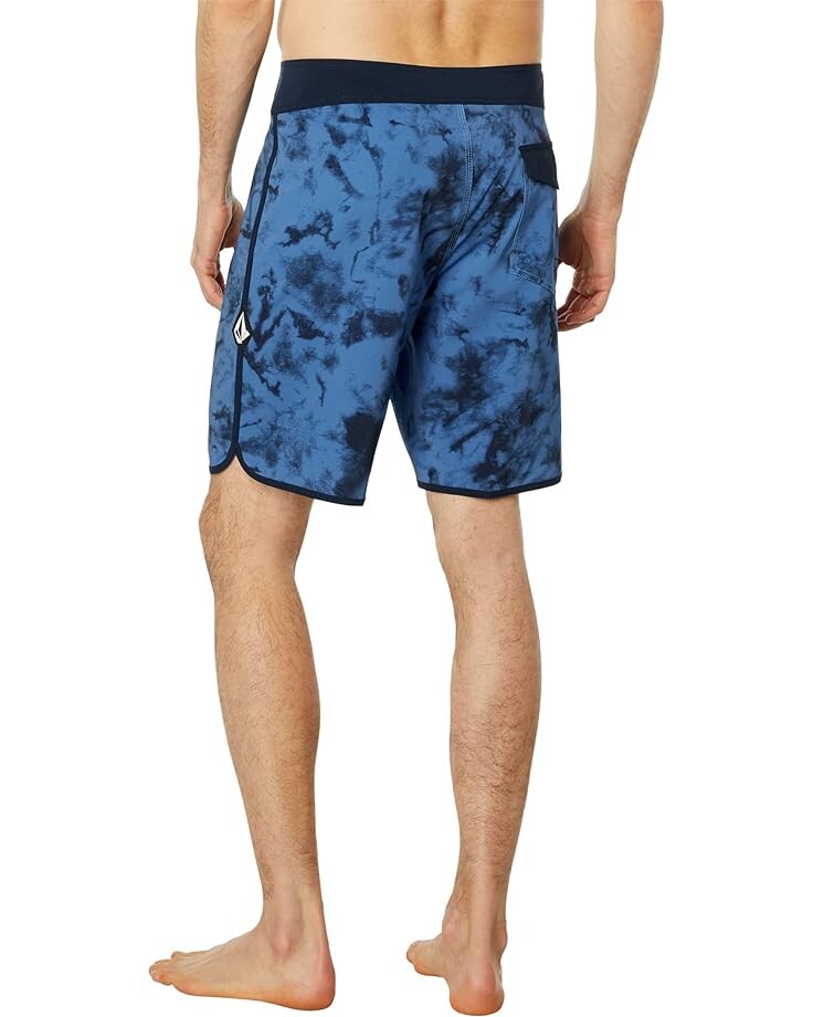 

Шорты для плавания Volcom Mod Psych Scallop 19" Boardshorts, цвет Camper Blue
