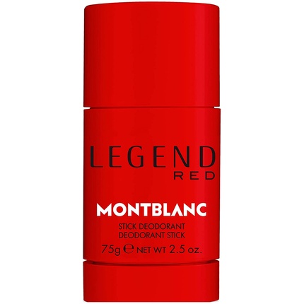 Montblanc Legend Красный дезодорант-карандаш 75 мл, Mont Blanc montblanc дезодорант стик legend night 75 г