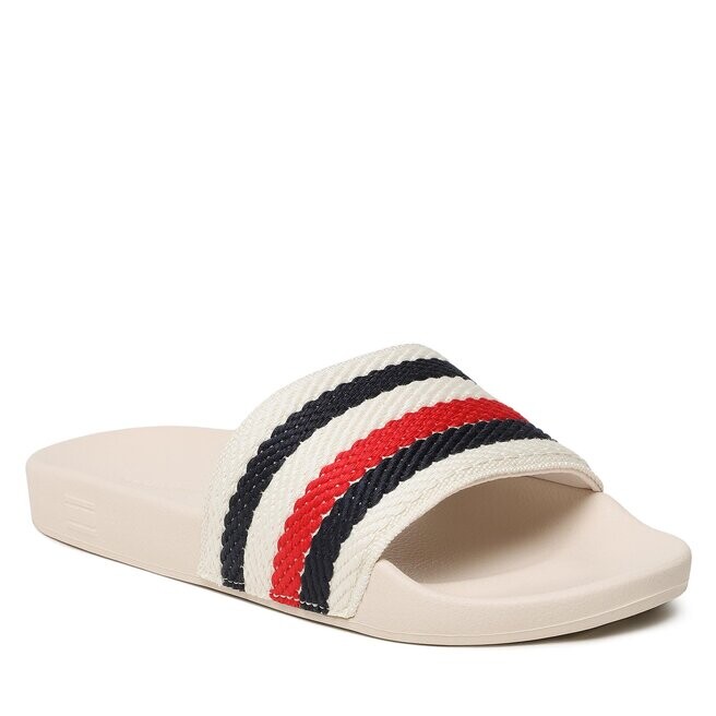 

Шлепанцы Tommy Hilfiger EssentialPool Slide, экрю