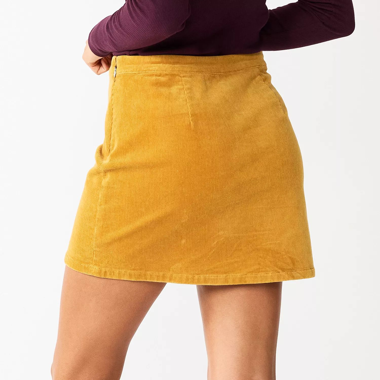 Мини-юбка SO для подростков со шнуровкой спереди SO mustard honey 140g