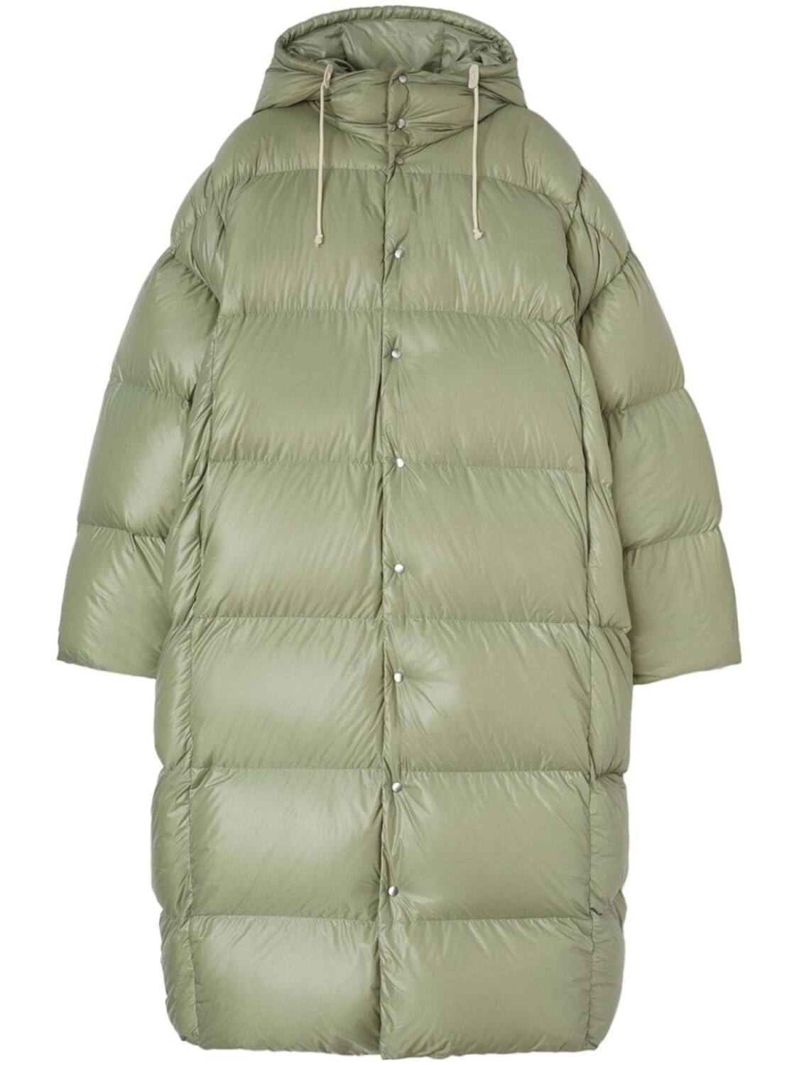 

Jil Sander пуховик с капюшоном, зеленый