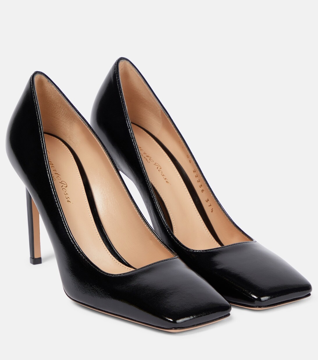 

Туфли из лакированной кожи Gianvito Rossi, черный