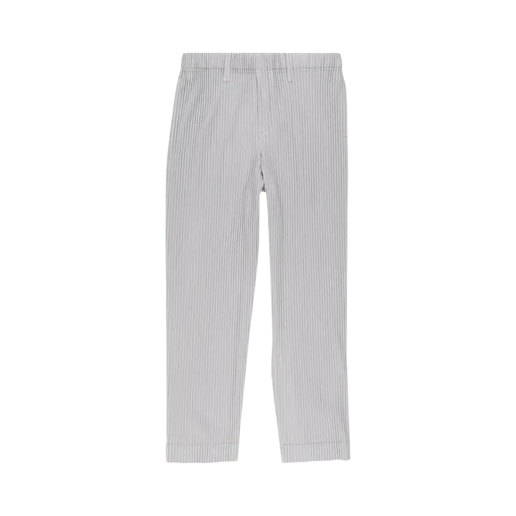 

Брюки Homme Plissé Issey Miyake Basic Pleated 'Light Grey', серый
