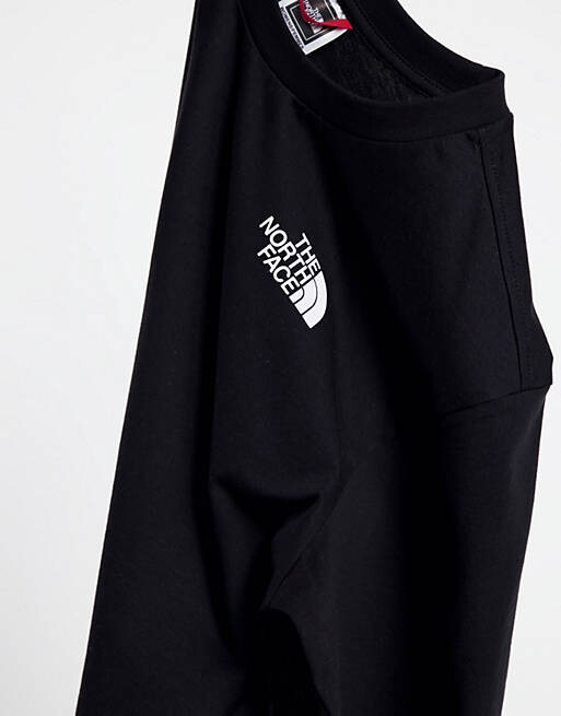 

Черная футболка свободного кроя The North Face Simple Dome, Черный