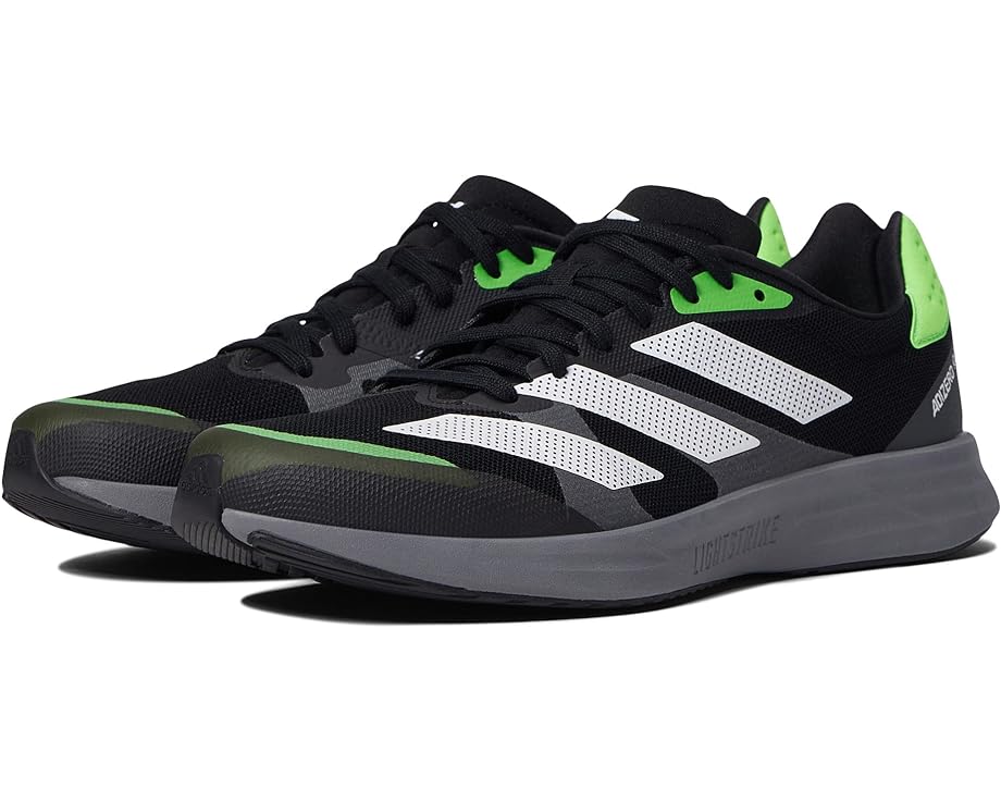 Кроссовки Adidas Adizero RC 4, цвет Black/White/Solar Green exhart solar hanging acrylic ball green