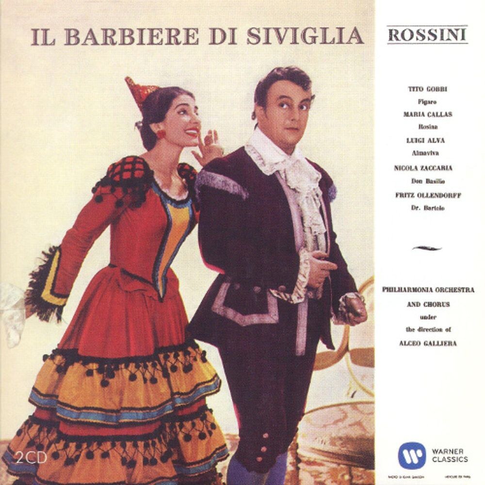 

Диск CD Rossini: Il Barbiere Di Siviglia (1957) - Gioachino Rossini, Maria Callas, Alceo Galliera, Philharmonia Orchestra & Chorus