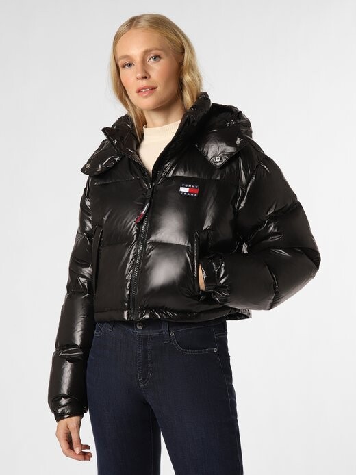 

Пуховик Tommy Jeans, черный