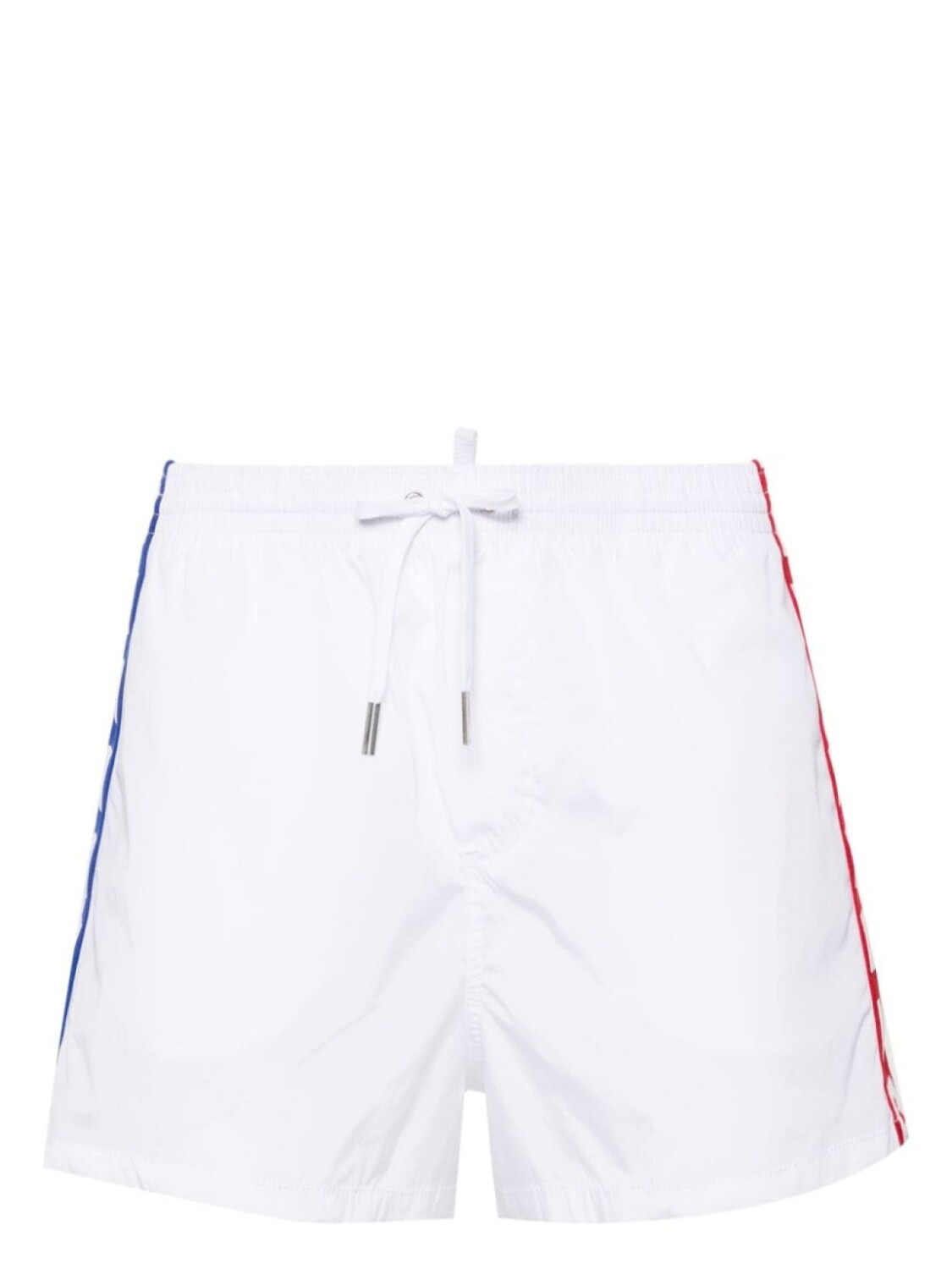 

Dsquared2 плавки-шорты с кулиской и логотипом, белый