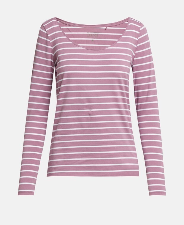 

Топ с длинными рукавами Esprit, лиловый