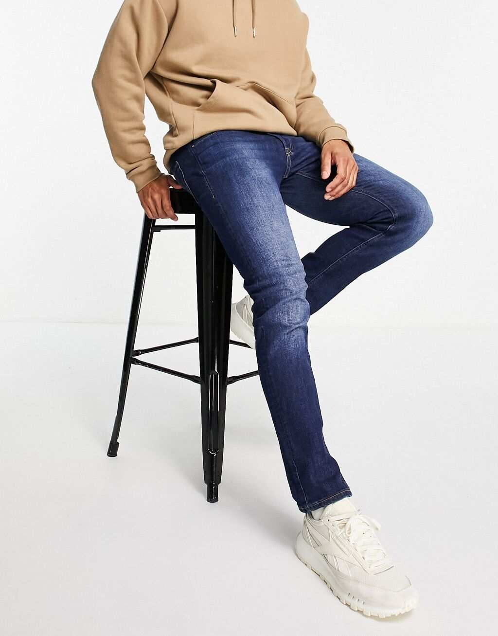 

Голубые джинсы узкого кроя Jack & Jones Intelligence Glenn