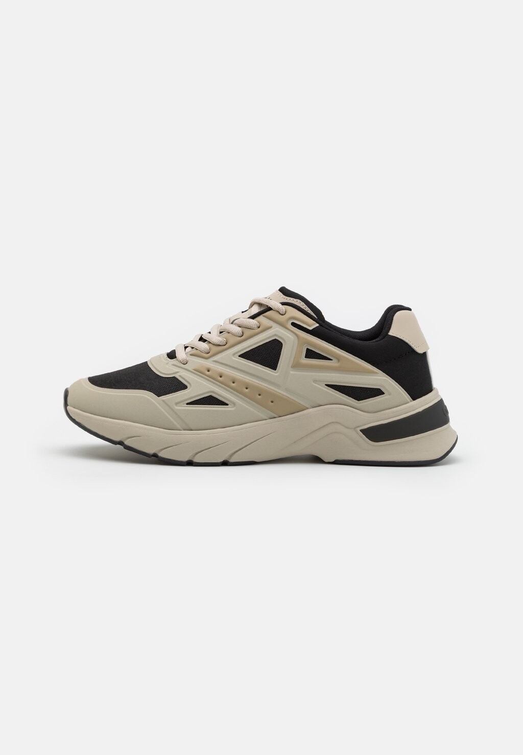 

Низкие кроссовки Lace Up Calvin Klein, цвет feather grey/travertine/black