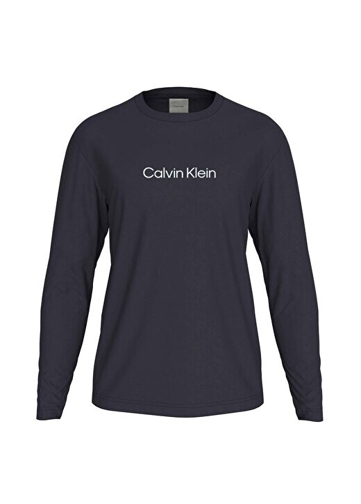 

Синяя мужская футболка с круглым вырезом K10K112396CHW Calvin Klein, синий