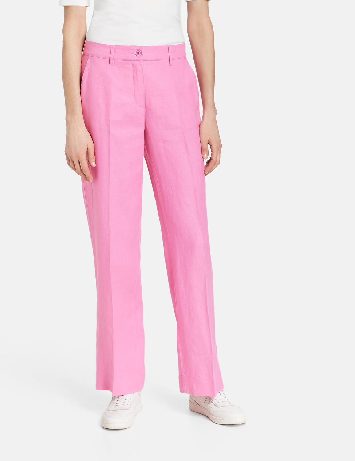 

Брюки Gerry Weber Hose Freizeit lang, цвет Aurora Pink